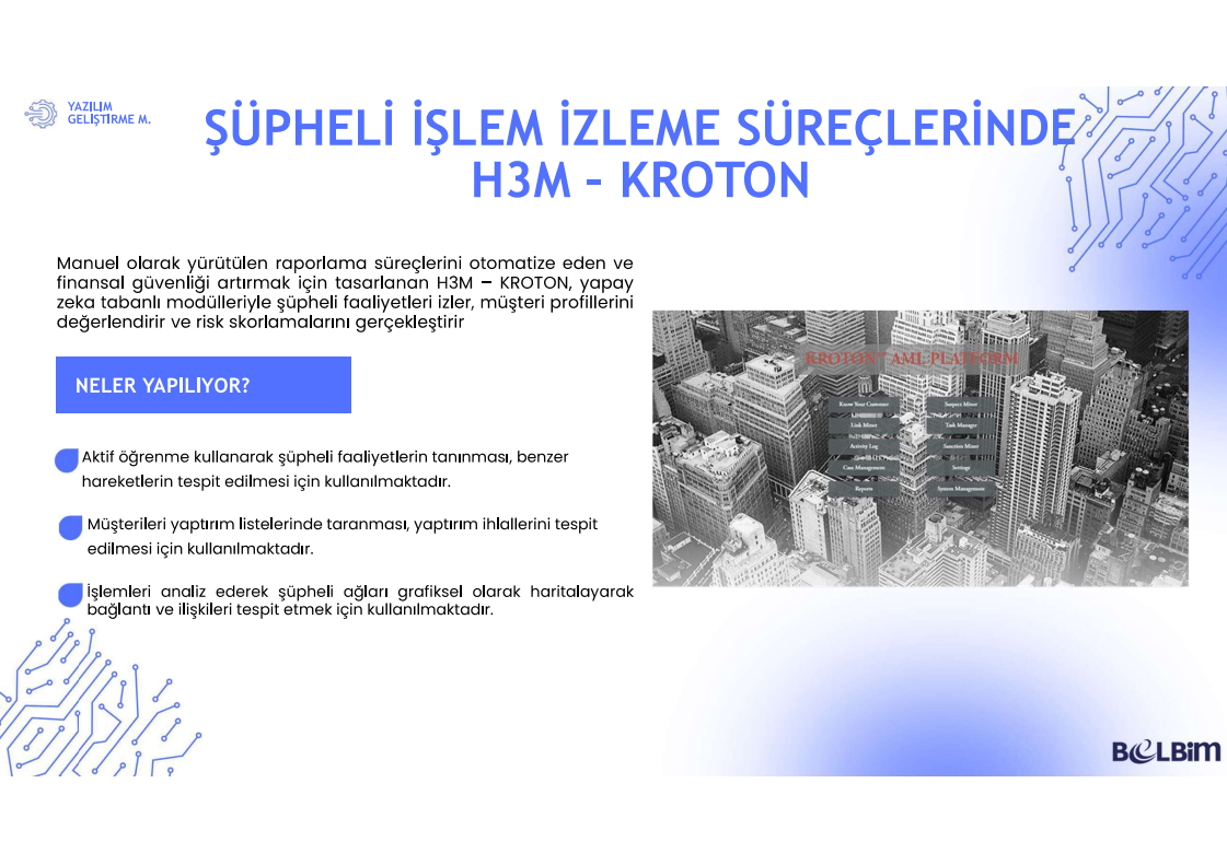 Finansal Güvenlikte Akıllı İzleme